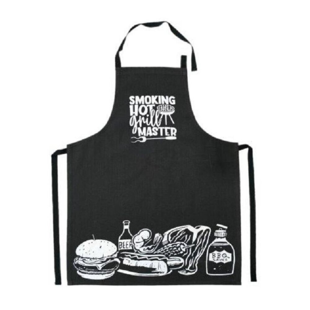 Smoking Hot Grill Master Apron Kitchen Cooking Gift Oven Grill Barbecue Picnic